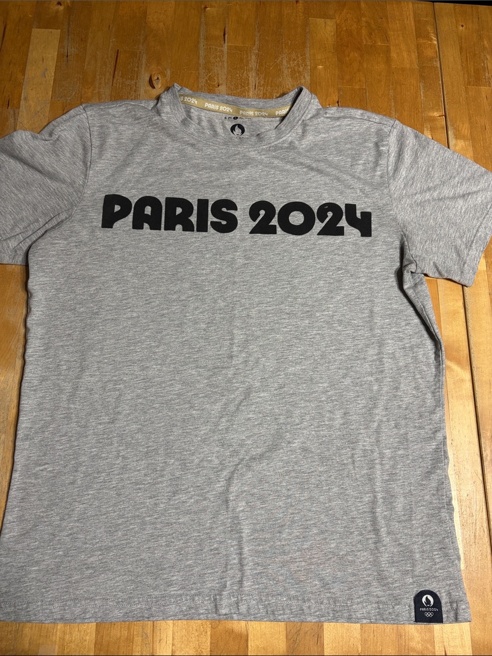 PARIS 2024 Summer Olympics Gray Graphic Tee